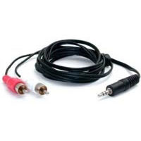Startech.com 6 ft. PC to Stereo Component Cable 3.5mm Male to 2x RCA Male (MU6MMRCA)